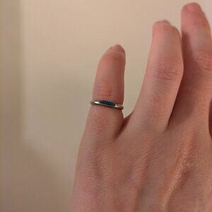 Vintage Sterling Silver Turquoise Ring